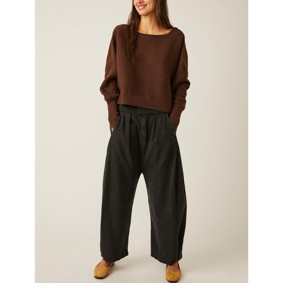 FREE PEOPLE Sublime Pullover / Chocolate Lava - Picture 10 of 11